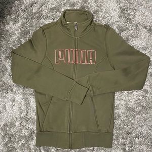 Puma Zip Up Track Sweatshirt